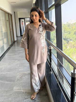 Mocha Coffee Brown Set - Preetibora