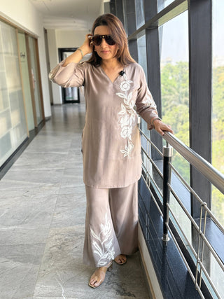 Mocha Coffee Brown Set - Preetibora