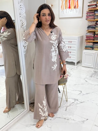 Mocha Coffee Brown Set - Preetibora