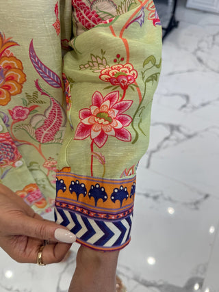 Modern Digital Print Shirt - Preetibora