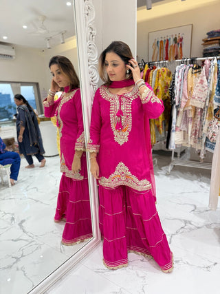 Mohini Sharara Set - Preetibora