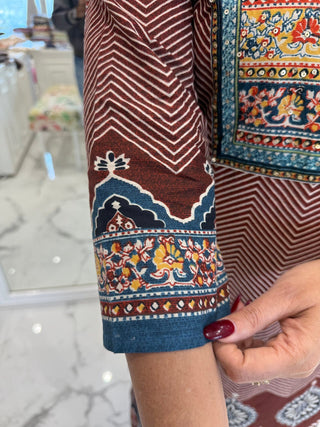 Morden Kalamkari Set - Preetibora