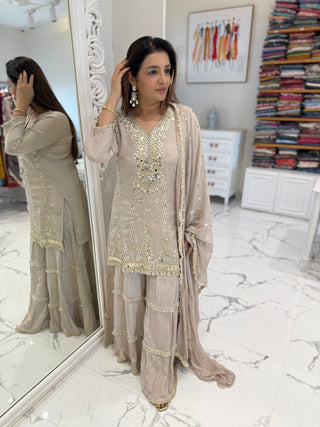 Muskan Sharara Set - Preetibora