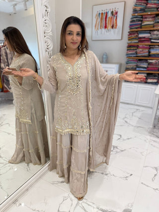 Muskan Sharara Set - Preetibora