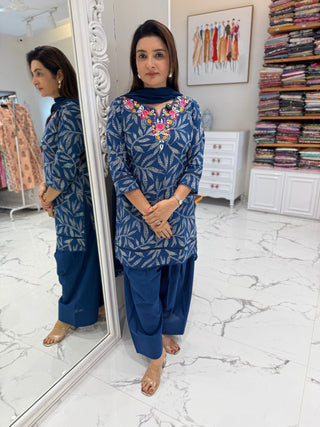 Nakhra Farshi Salwar Set - Preetibora