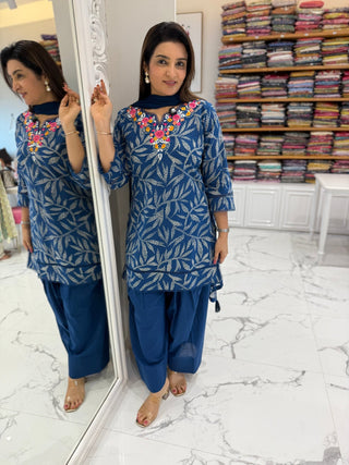 Nakhra Farshi Salwar Set - Preetibora