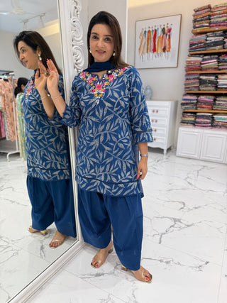 Nakhra Farshi Salwar Set - Preetibora