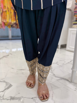 Neelam Patiala Cord Set - Preetibora