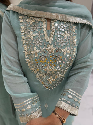 Neha Mirror Farshi Set - Preetibora