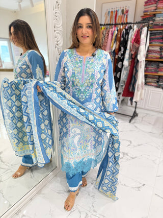 Pallavi Suit Set - Preetibora