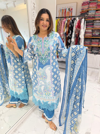 Pallavi Suit Set - Preetibora