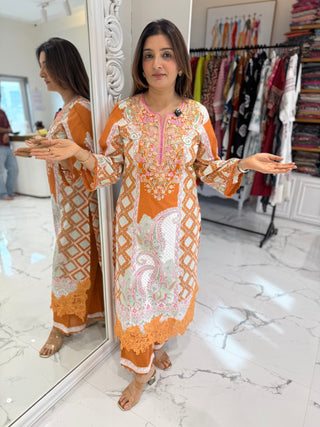 Pallavi Suit Set - Preetibora