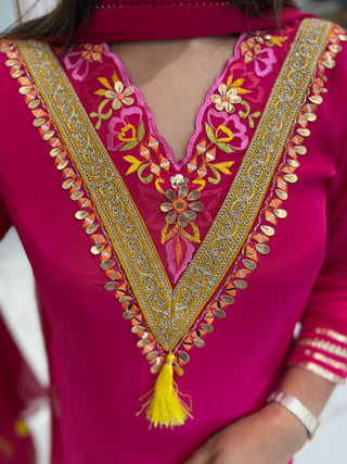 Pari Cut Work Set - Preetibora