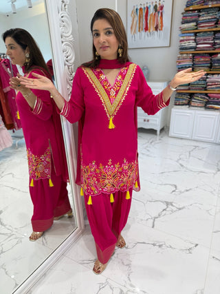Pari Cut Work Set - Preetibora