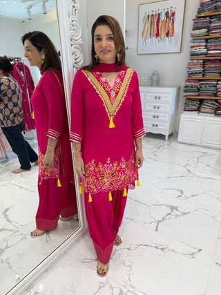 Pari Cut Work Set - Preetibora