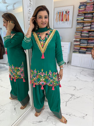Pari Cut Work Set - Preetibora