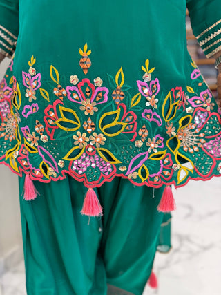 Pari Cut Work Set - Preetibora