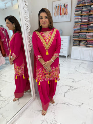 Pari Cut Work Set - Preetibora