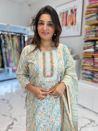 Parsi Mirror Suit Set - Preetibora