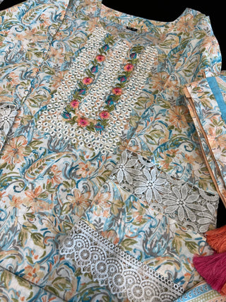 Parsi Mirror Suit Set - Preetibora