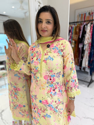 Pastel Parsi Suit Set - Preetibora