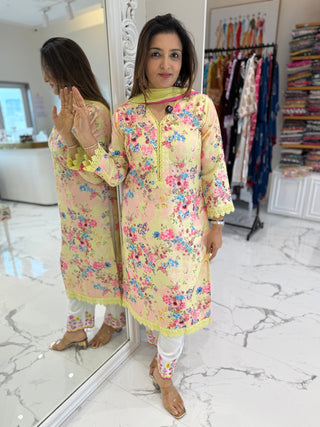 Pastel Parsi Suit Set - Preetibora