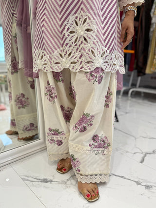 Phool Leheriya Farshi Salwar Set - Preetibora