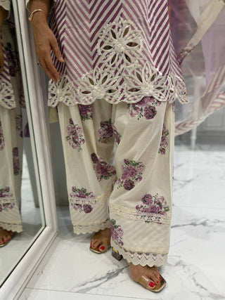 Phool Leheriya Farshi Salwar Set - Preetibora