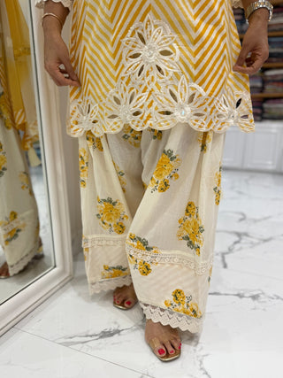 Phool Leheriya Farshi Salwar Set - Preetibora