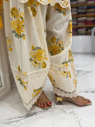 Phool Leheriya Farshi Salwar Set - Preetibora