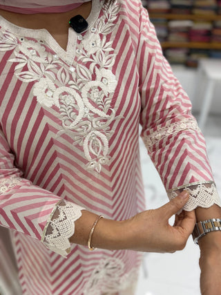 Phool Leheriya Farshi Salwar Set - Preetibora