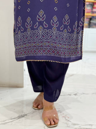 Phoolkari Bandhej Set - Preetibora