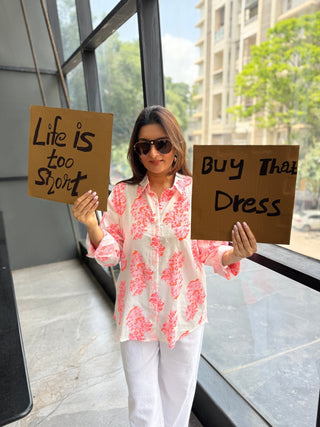 Pink Mirage Shirt - Preetibora