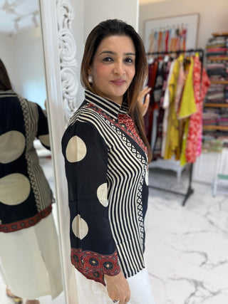 Polka Stripe Shirt - Preetibora