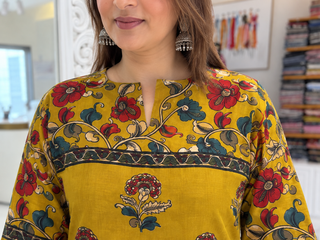 Anvi Kalamkari Coord Set