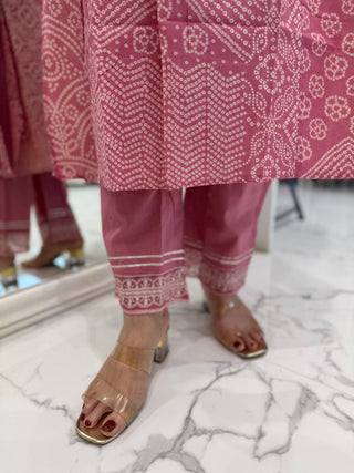 Rang Bandhej Set - Preetibora