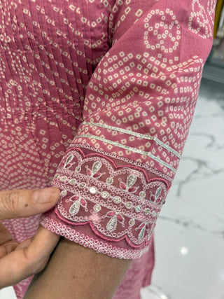 Rang Bandhej Set - Preetibora