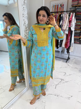 Rangbahar Suit Set - Preetibora