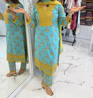 Rangbahar Suit Set - Preetibora