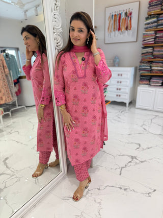 Rani Cut Work Set - Preetibora