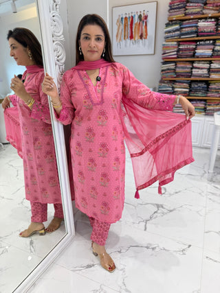 Rani Cut Work Set - Preetibora