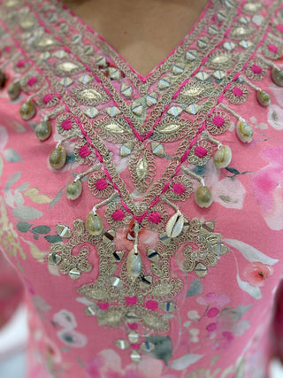 Raspberry Indian One Piece - Preetibora