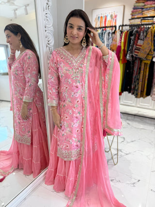Raspberry Indian One Piece - Preetibora