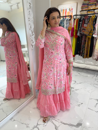 Raspberry Indian One Piece - Preetibora