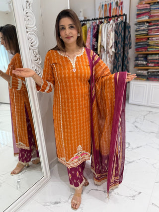 Roohi Suit Set - Preetibora