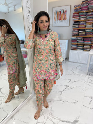 Roop Dhoti Set - Preetibora