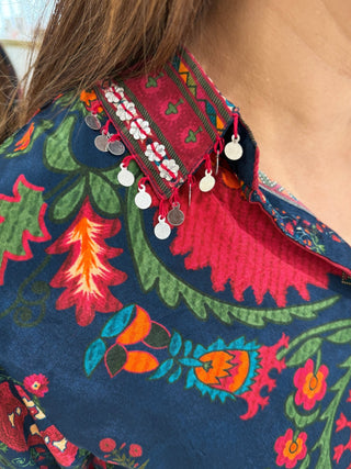 Royal Bloom Shirt - Preetibora