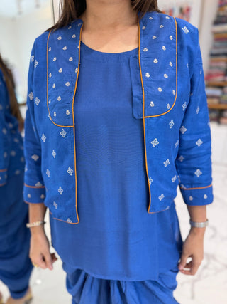 Royal Charm Jacket Set - Preetibora