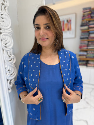 Royal Charm Jacket Set - Preetibora