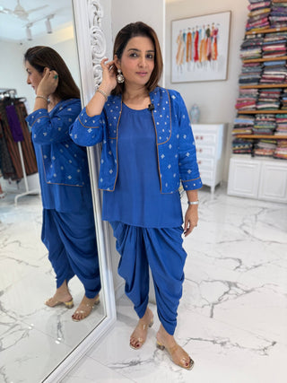 Royal Charm Jacket Set - Preetibora